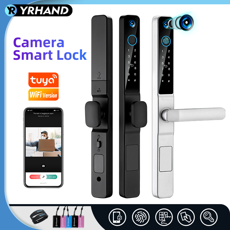 Smart Garden Gate Lock - YRHAND IP66 Keyless Cat's Eye Waterproof