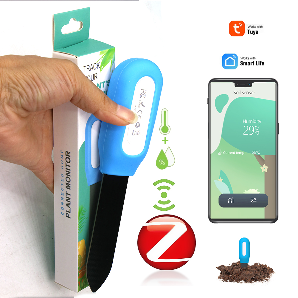 Smart Garden Sensors - Smart Zigbee Soil Sensor for Home