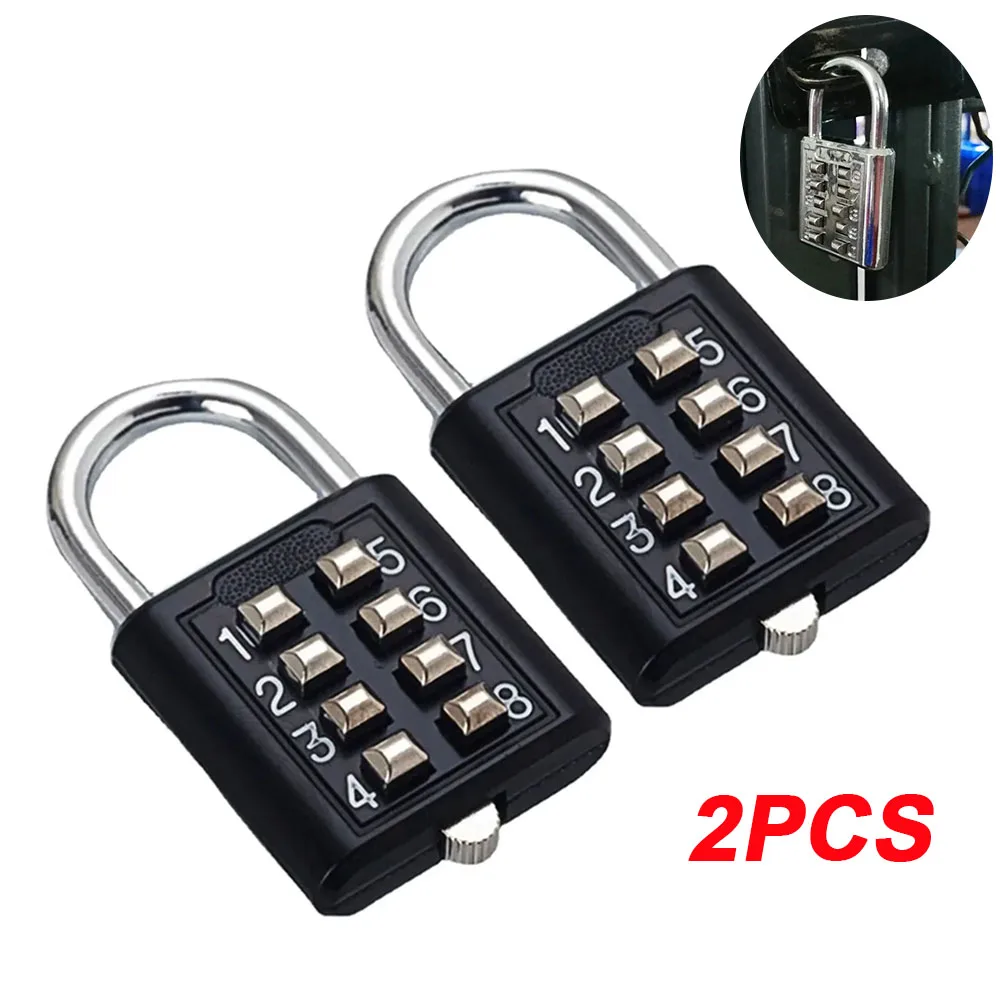 Smart Garden Gate Lock - 8 Digits Password Code Outdoor Combination