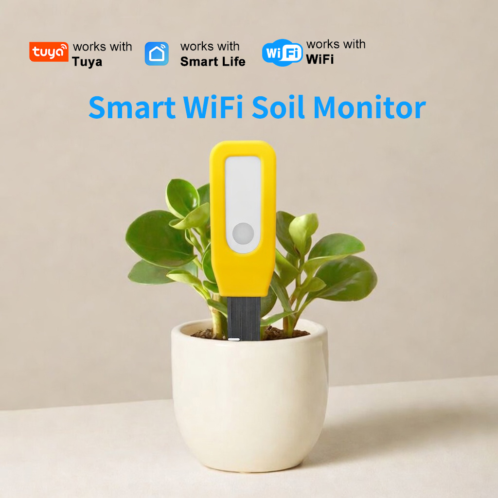 Smart Garden Sensors - WiFi Soil Monitor Tuya Smart Temperature