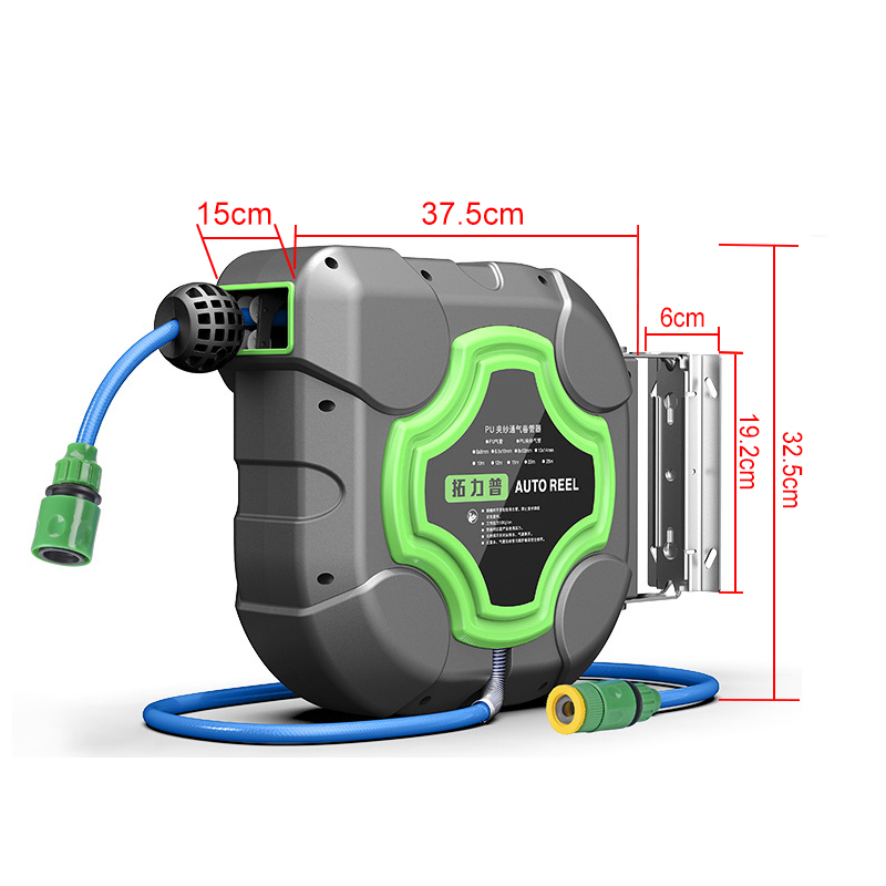 Smart Garden Sensors - 10/15/20M Automatic Retractable Hose Reel Water