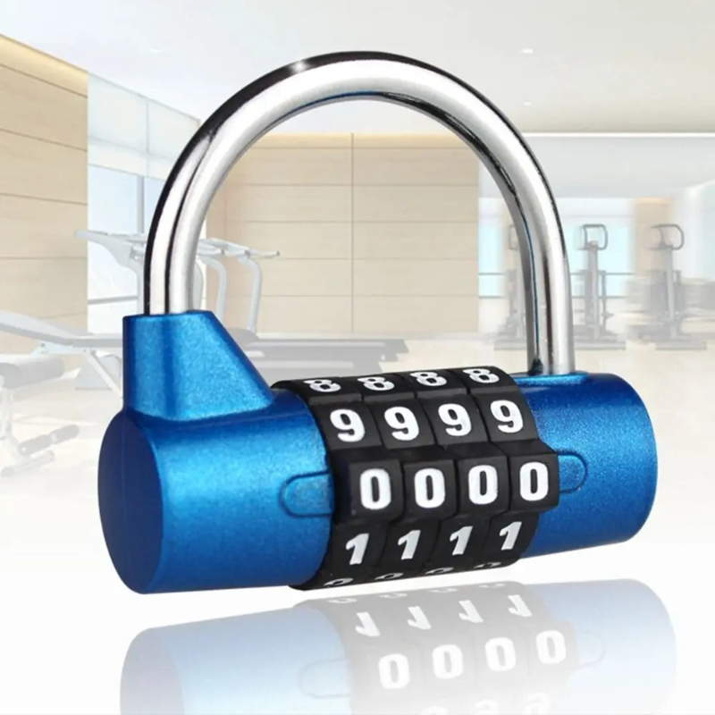 Smart Garden Gate Lock - Weatherproof Security Padlock Portable Heavy Duty