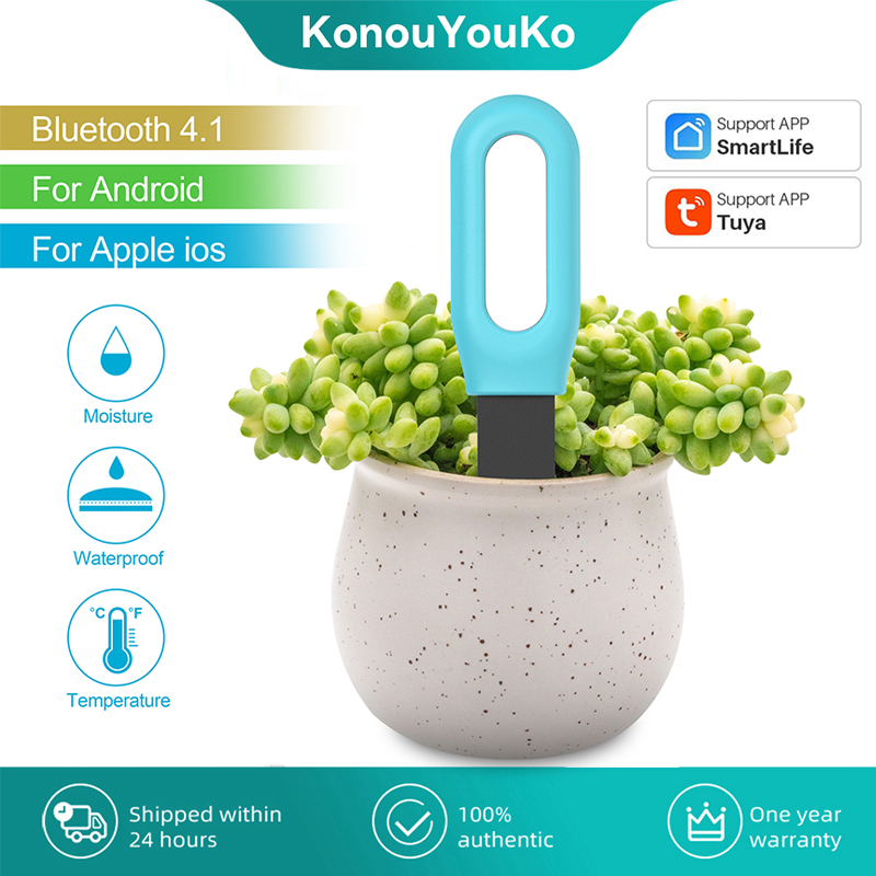 Smart Garden Test - Soil Moisture Meter Temperature Humidity Sensor