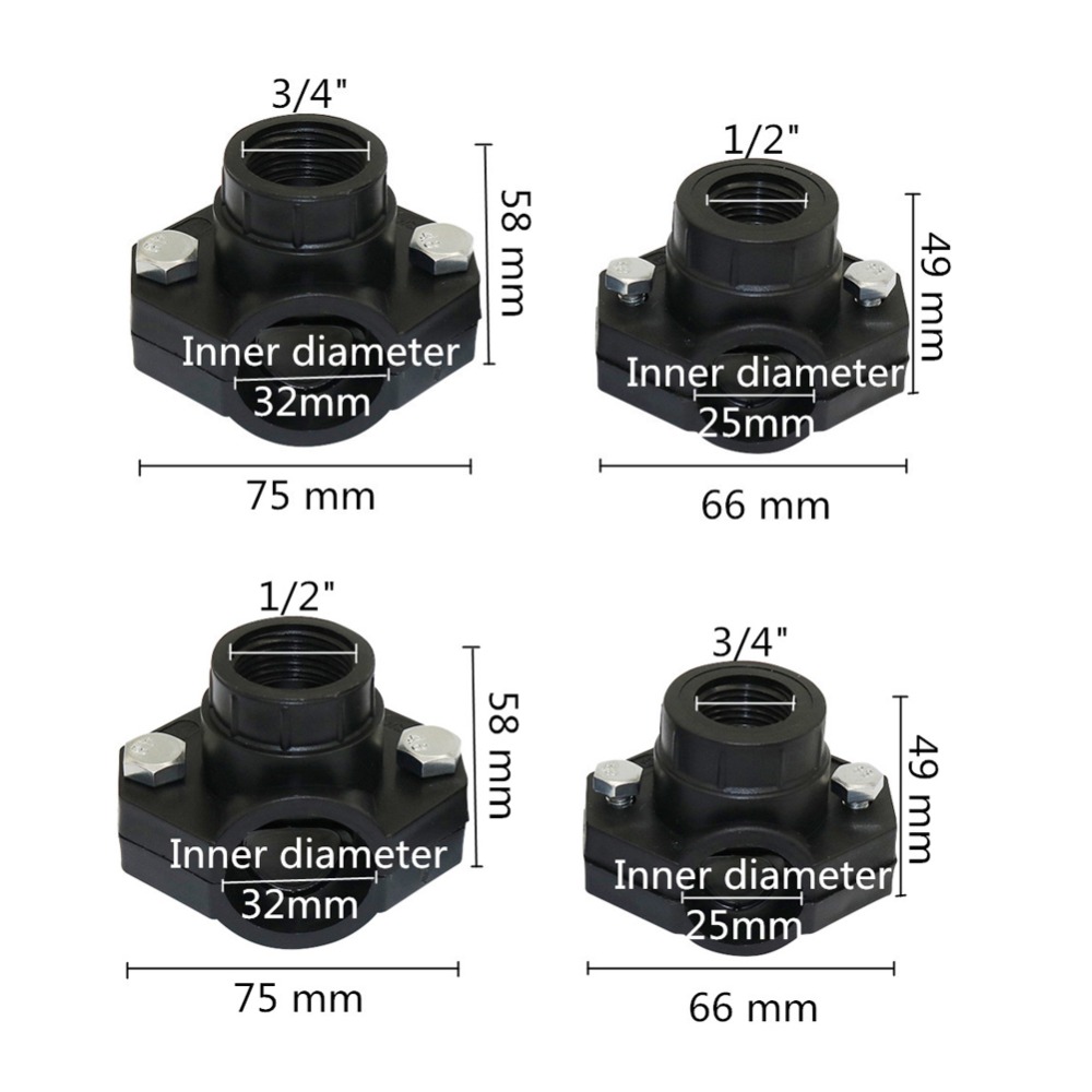 25mm 32mm Pipe Saddle Clamp Ad - Smart Garden Hub recension och pris
