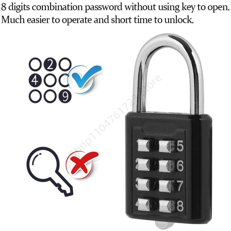 8 Digit Combination Outdoor Bu - Smart Garden Gate Lock recension och pris