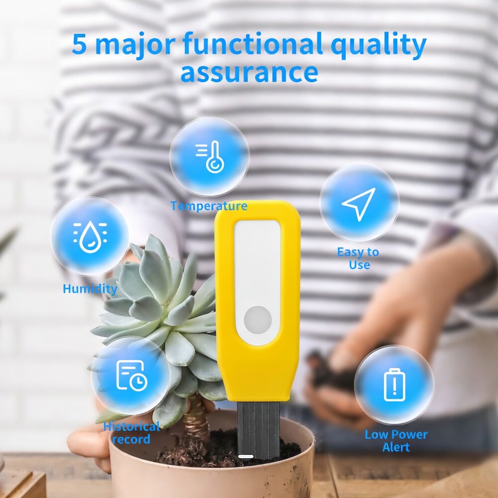 WiFi Soil Monitor Tuya Smart T - Smart Garden Sensors recension och pris