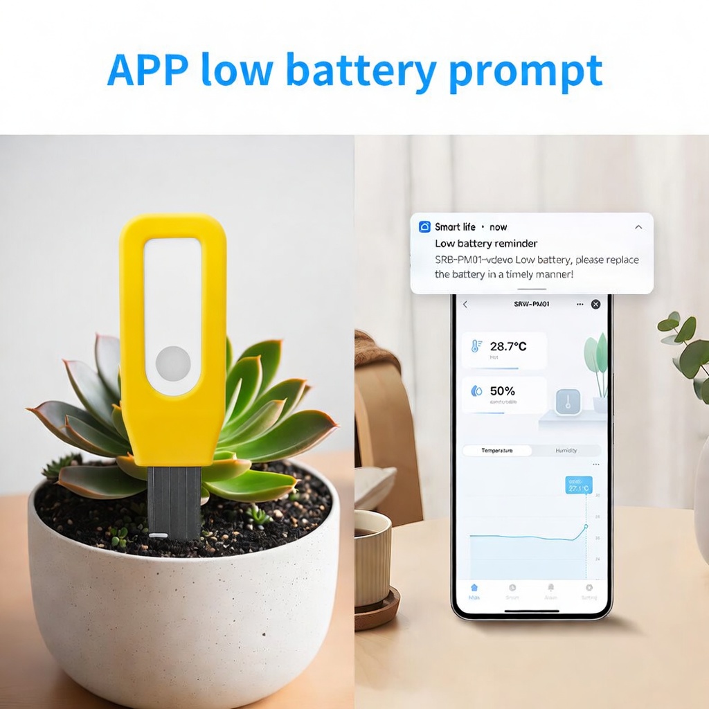 WiFi Soil Monitor Tuya Smart T - Smart Garden Sensors recension och pris