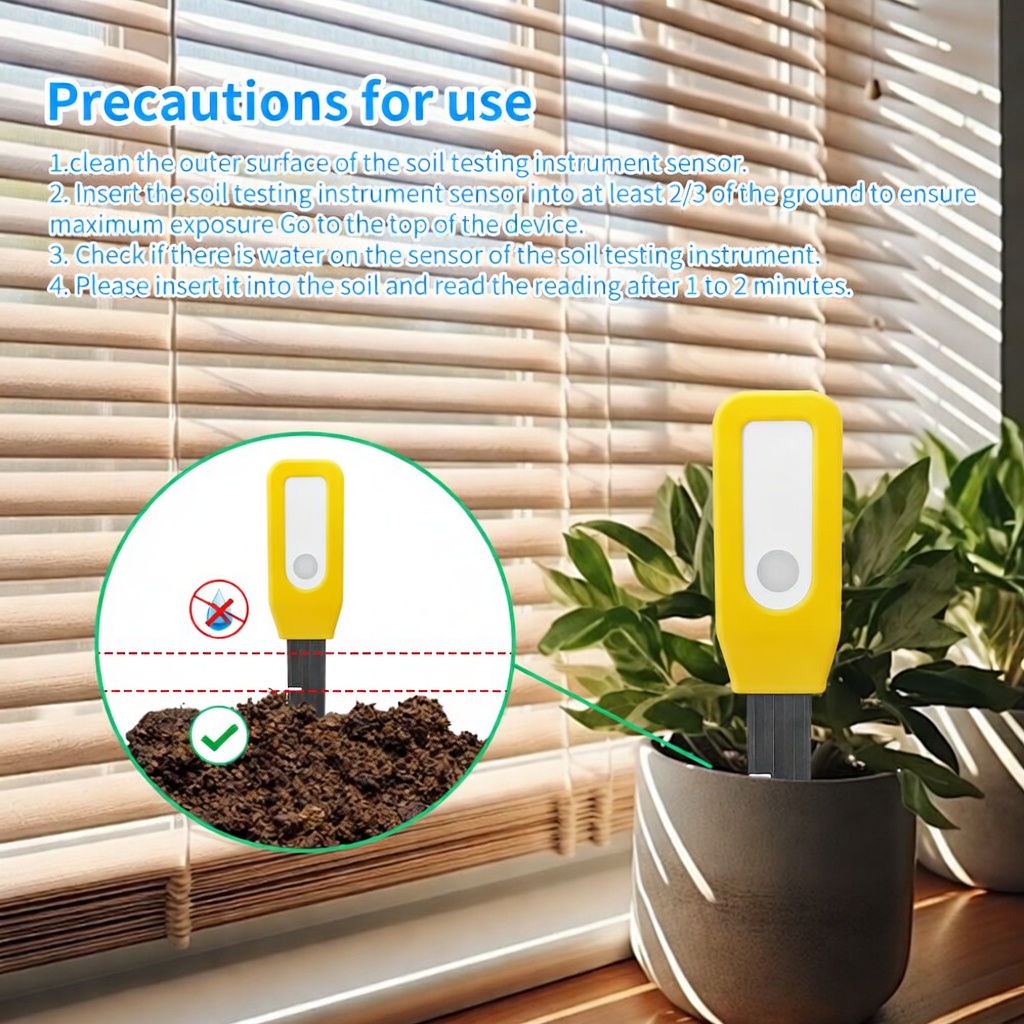 WiFi Soil Monitor Tuya Smart T - Smart Garden Sensors recension och pris