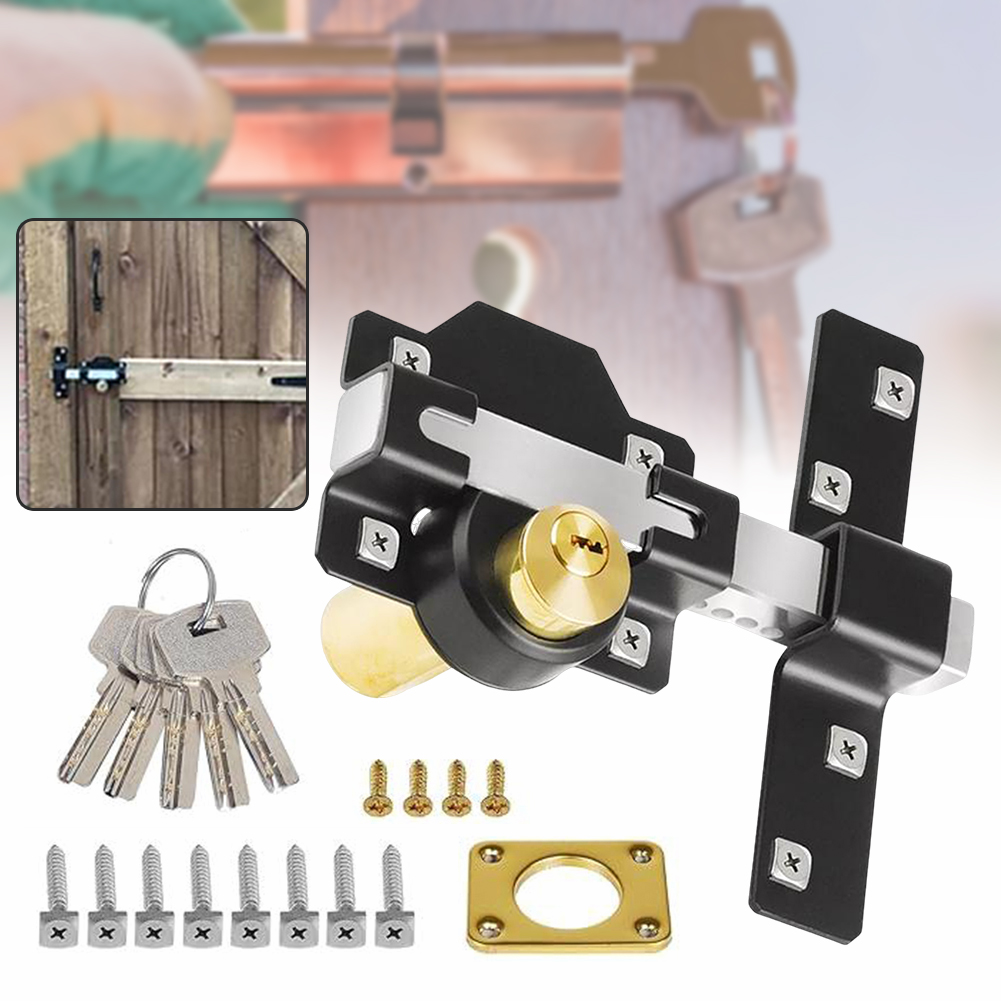 Barn Door Lock,Garage Gate Loc - Smart Garden Gate Lock recension och pris