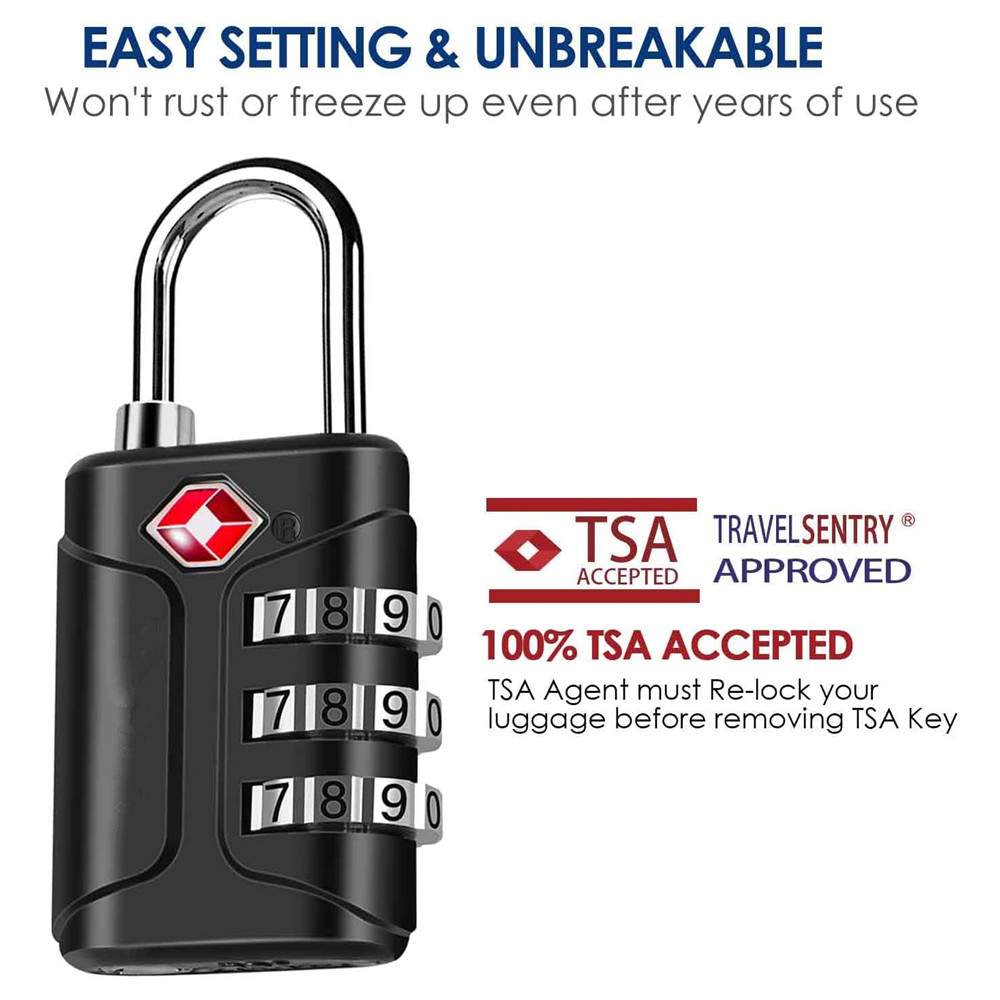 TSA Approved Luggage Locks, Co - Smart Garden Gate Lock recension och pris