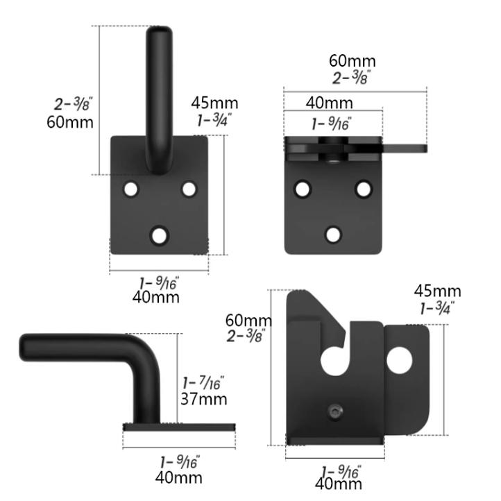 Right Side Opening Automatic S - Smart Garden Gate Lock recension och pris