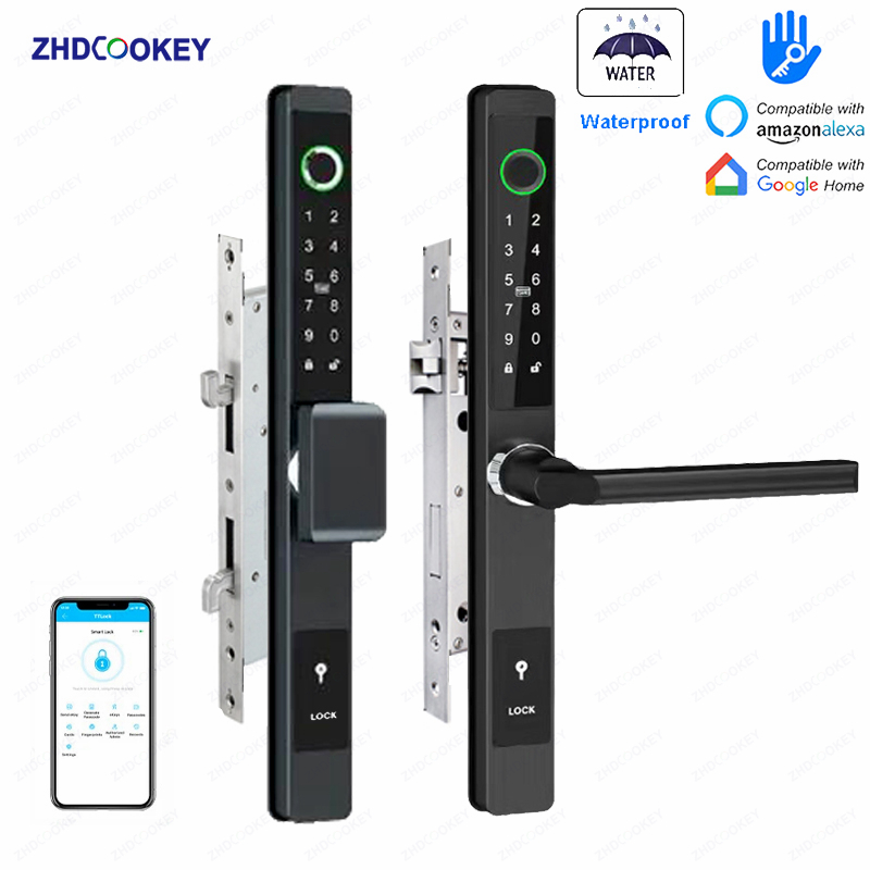 ZHDCOOKEY Biometric Digital Do - Smart Garden Gate Lock recension och pris