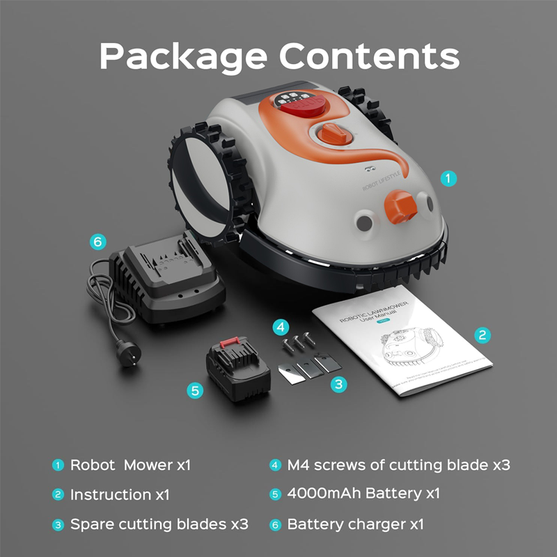 Wireless Robotic Lawn Mowers S - Smart Garden Sensors recension och pris