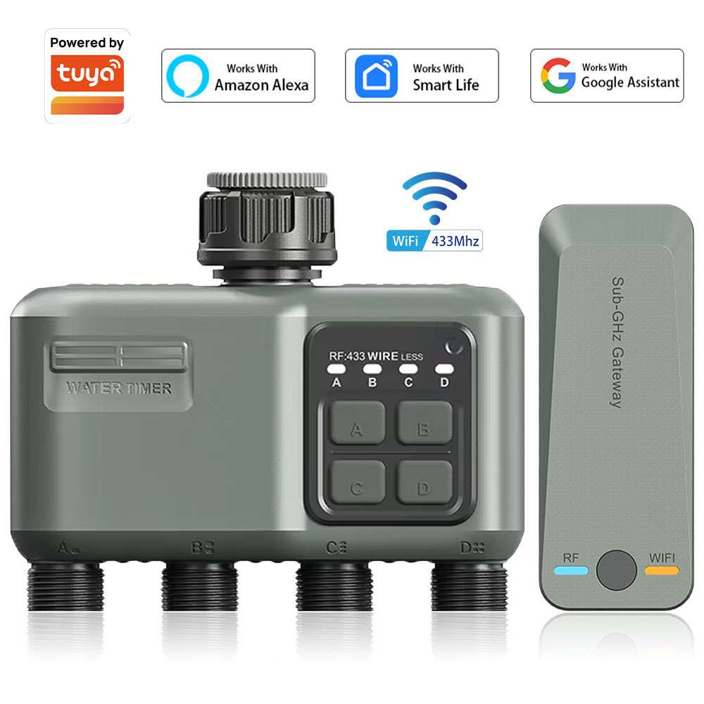 4 Outlet Programmable Water Ti - Smart Garden Sensors recension och pris