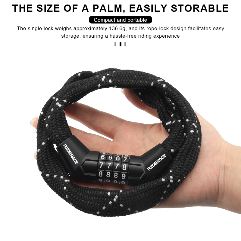 Portable Bike Chain Lock Anti- - Smart Garden Gate Lock recension och pris
