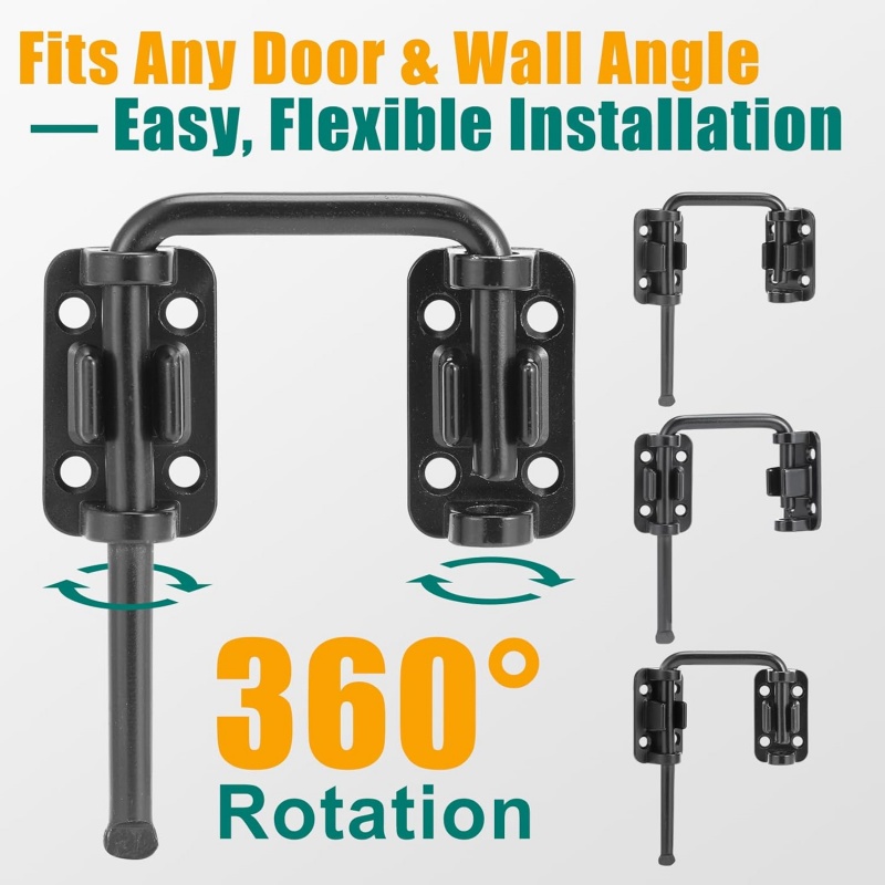 U Shape Patio Sliding Door Loo - Smart Garden Gate Lock recension och pris