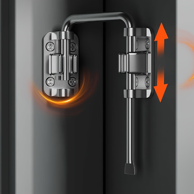 U Shape Patio Sliding Door Loo - Smart Garden Gate Lock recension och pris