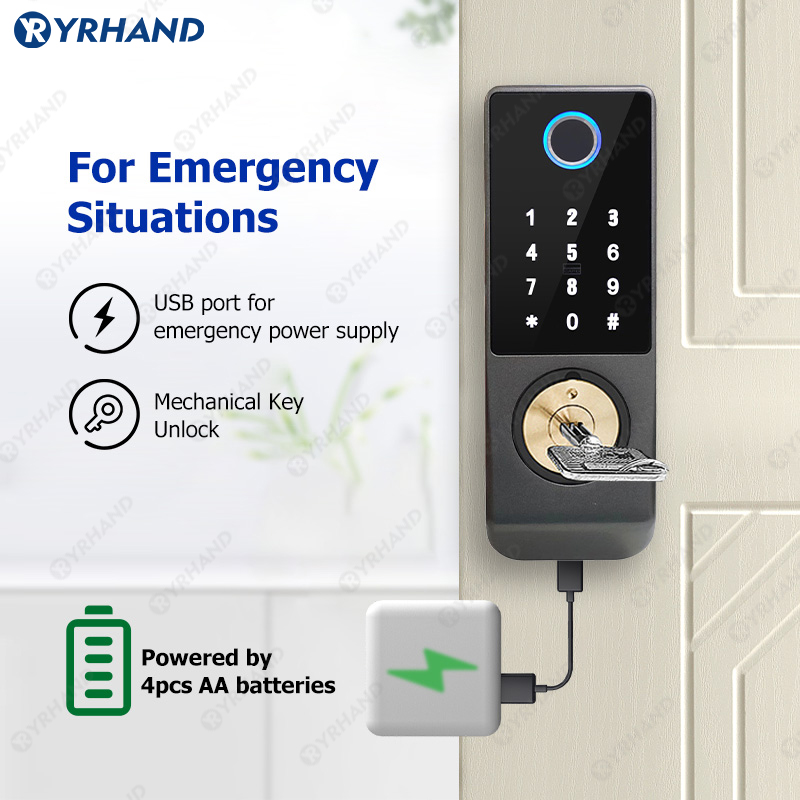 Tuya Smart lock Waterproof Wif - Smart Garden Gate Lock recension och pris