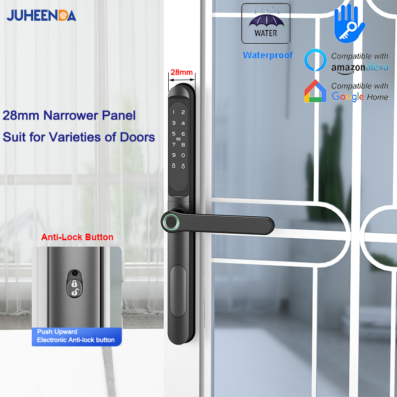 TTLock App Smart Aluminum Door - Smart Garden Gate Lock recension och pris