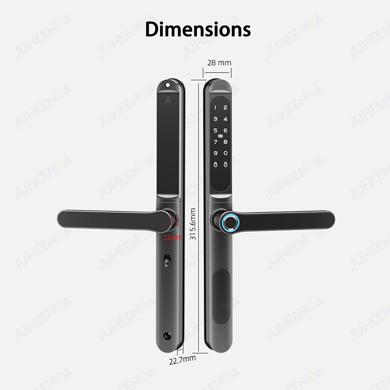 TTLock App Smart Aluminum Door - Smart Garden Gate Lock recension och pris